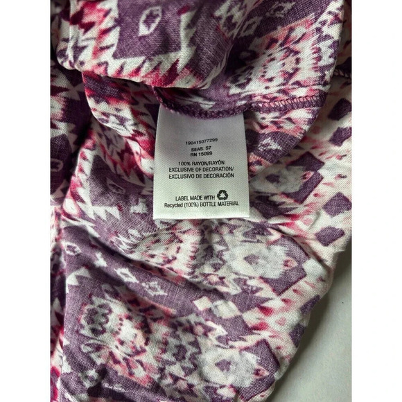 Laura Scott Women’s Boho Top front tie XL - Picture 5 of 7